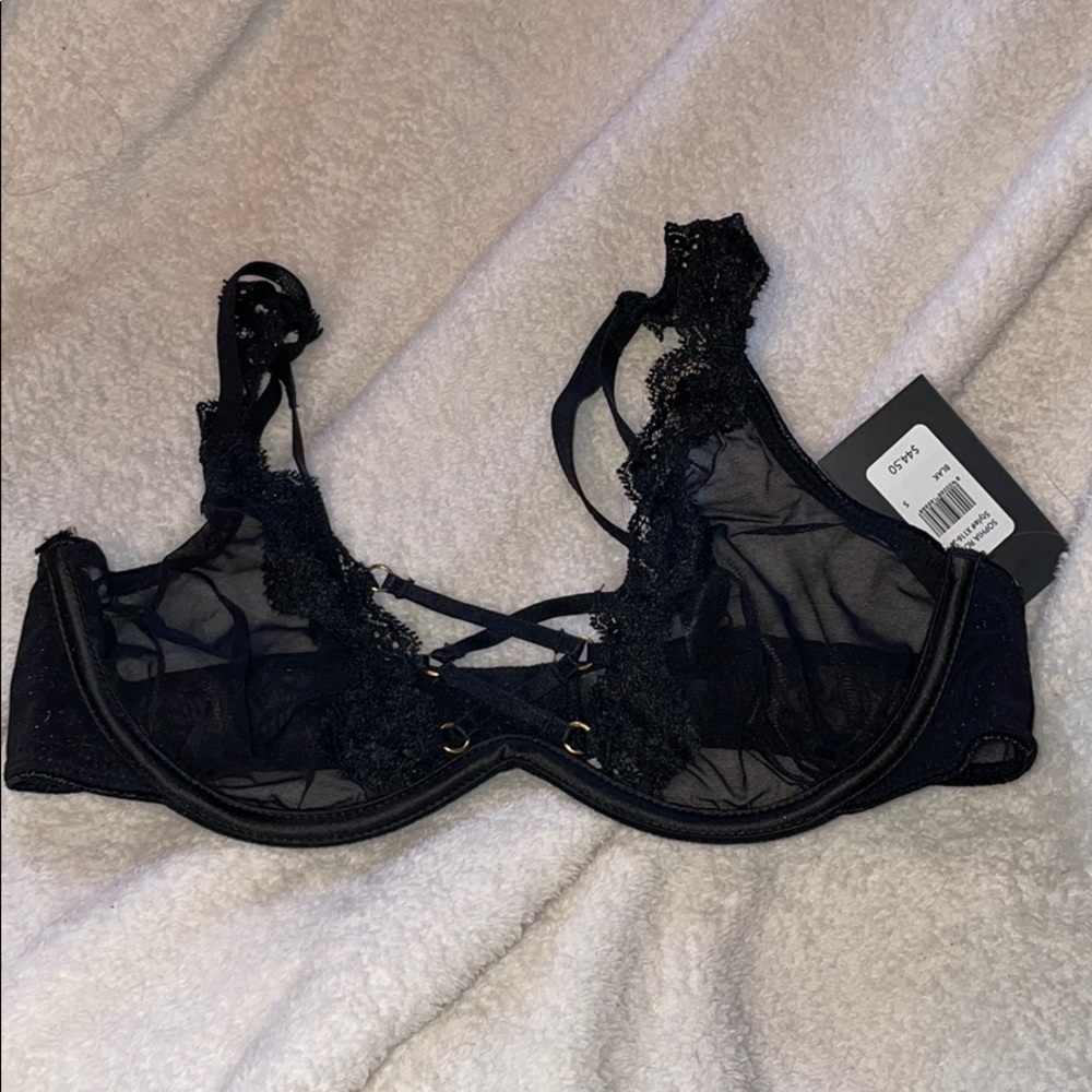 Black lingerie top!